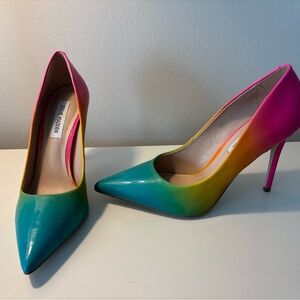 Steve Madden Women's Multicolor Gradient Heels